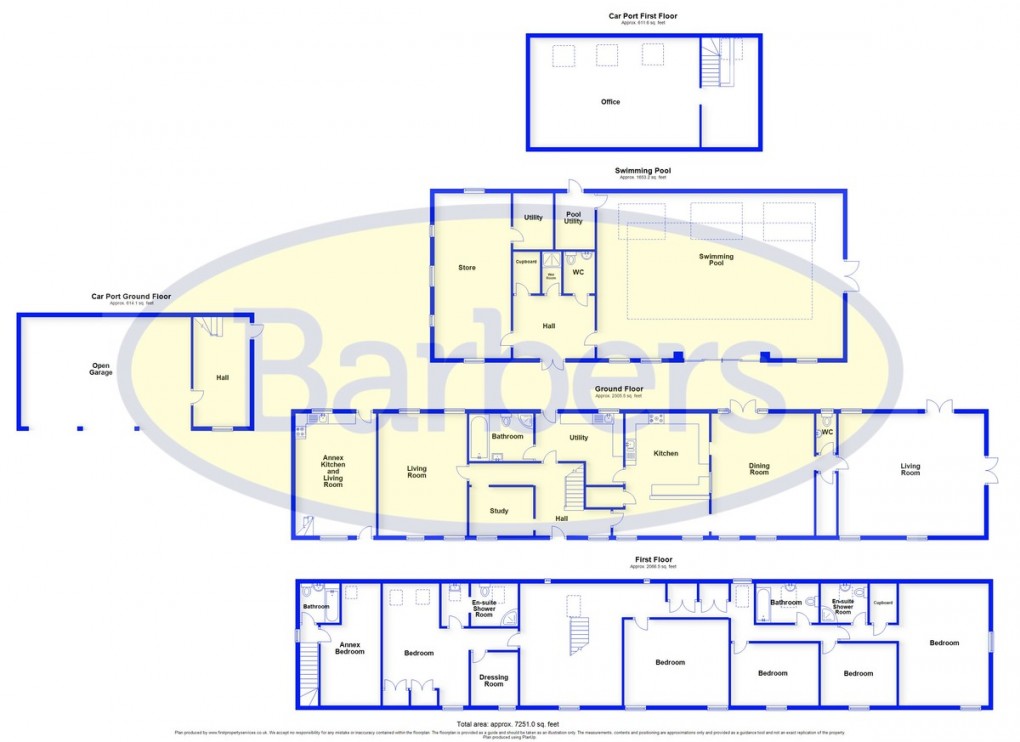 Floorplan for Breaden Heath, Whitchurch