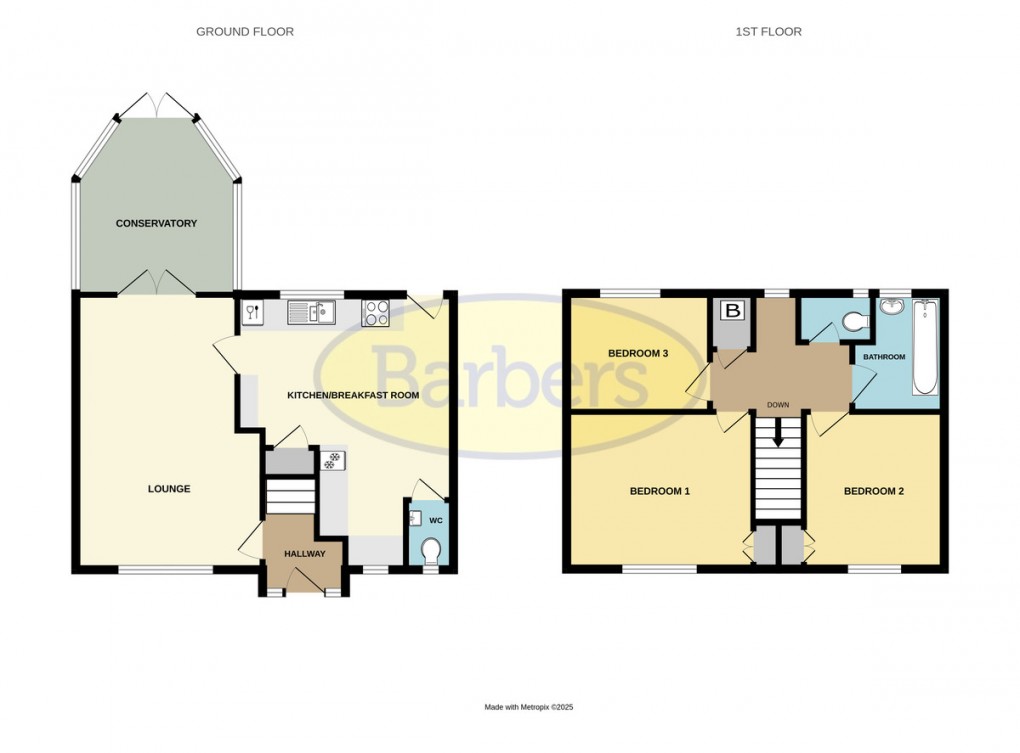 Floorplan for Highfield, Lawley Village, Telford, TF4 2PN