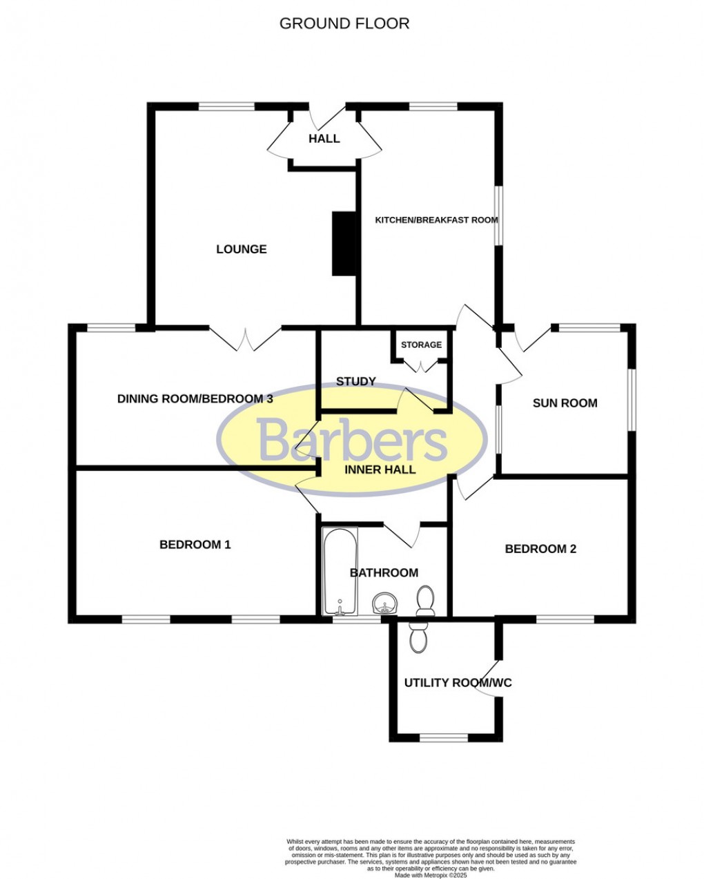 Floorplan for Millbrook Lane, Bangor-on-dee, Wrexham