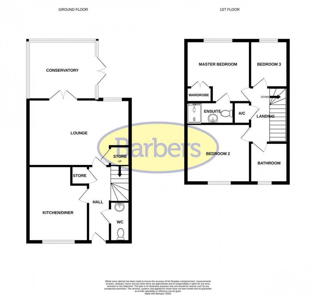 Floorplan for The Croft, Whitchurch