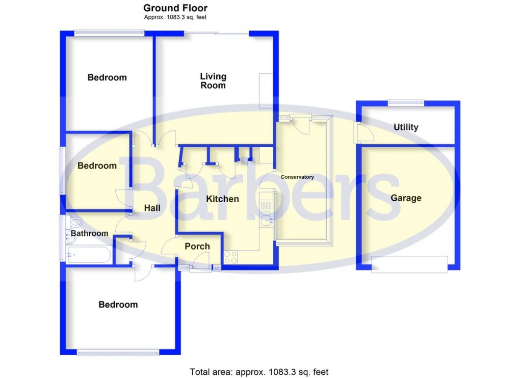 Floorplan for Oldcastle Lane, Cuddington, Malpas