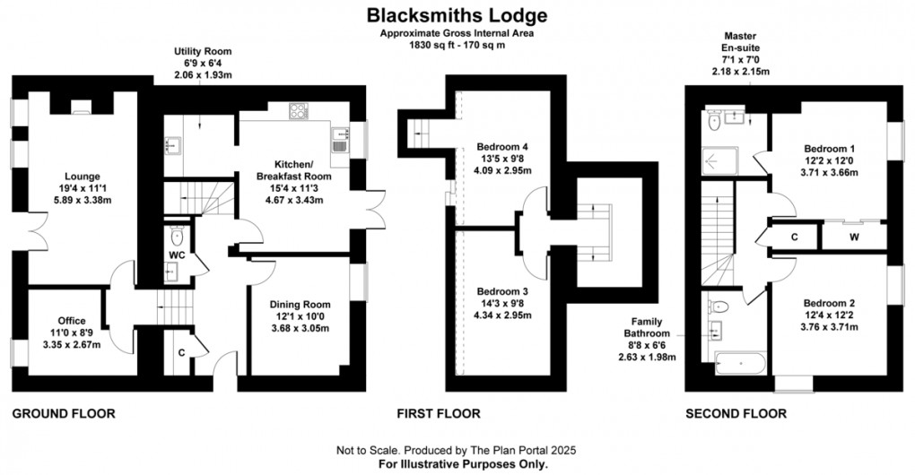 Floorplan for Longford, Newport