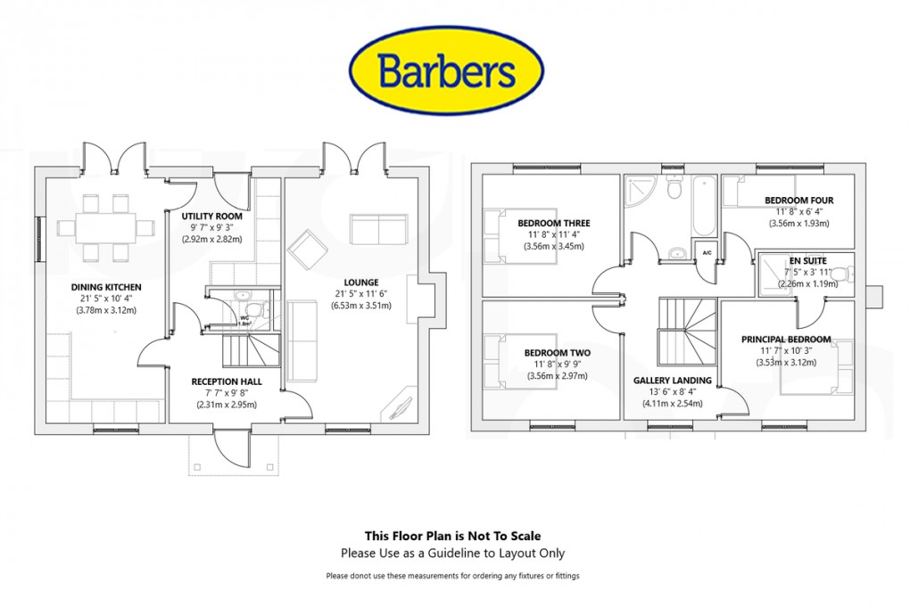 Floorplan for Eaton on Tern, Market Drayton