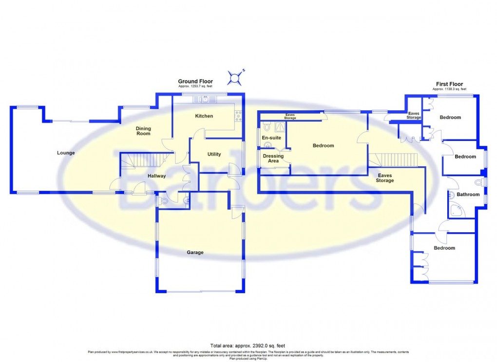 Floorplan for Horsemans Green, Whitchurch