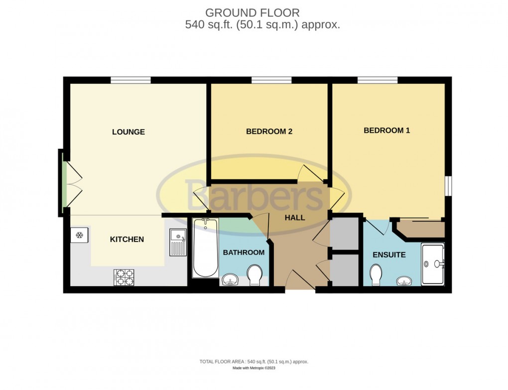 Floorplan for Bloomfield Crescent, Doseley