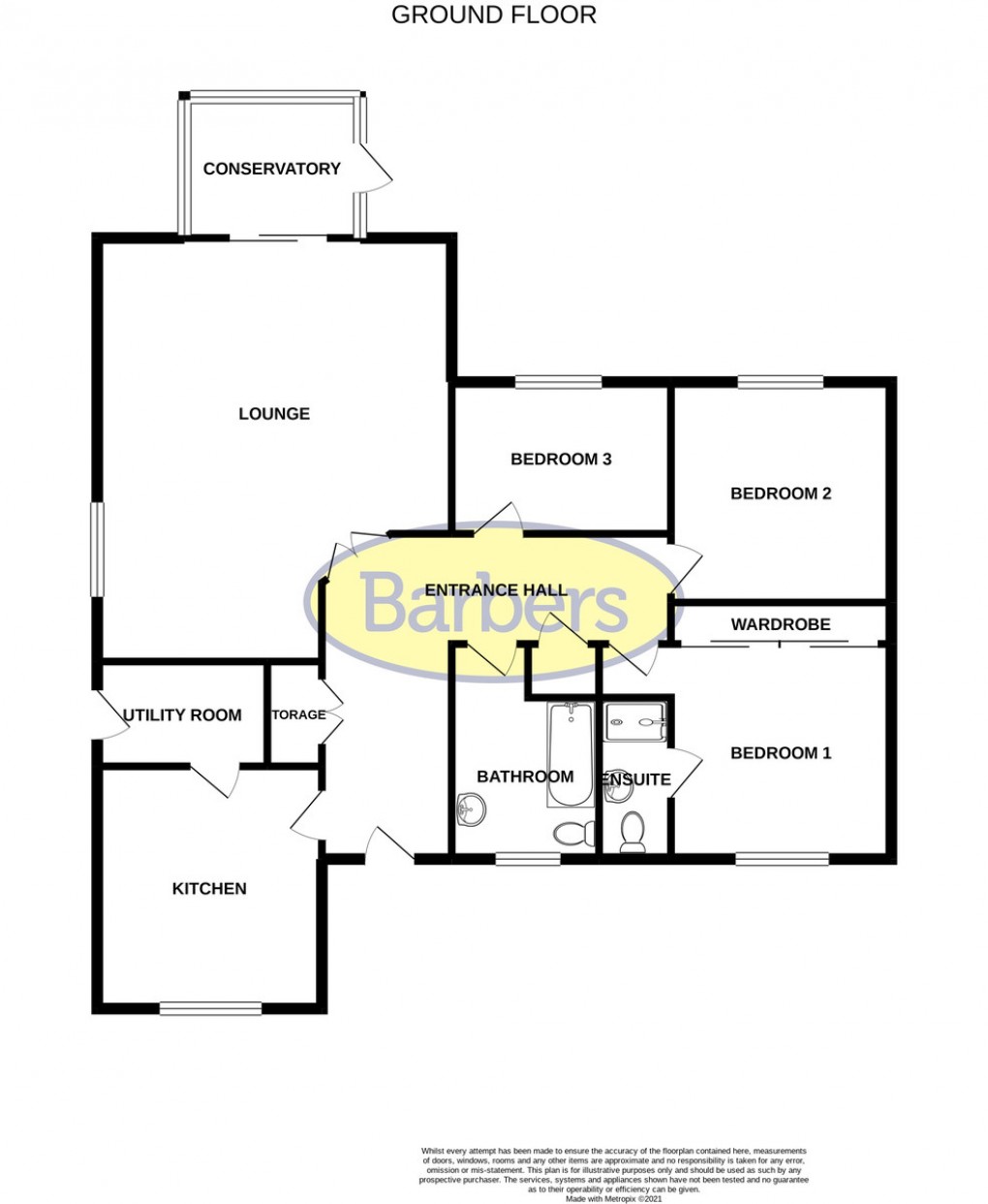 Floorplan for Bronington Park, Bronington
