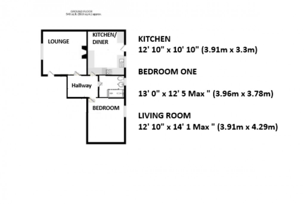 Floorplan for Chetwynd End, Newport