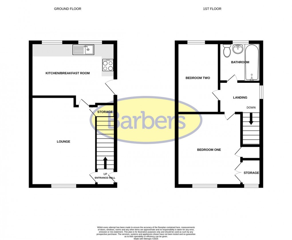 Floorplan for Blakemere Close, Whitchurch