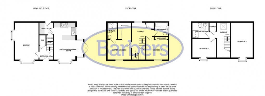 Floorplan for The Squirrels, Whitchurch