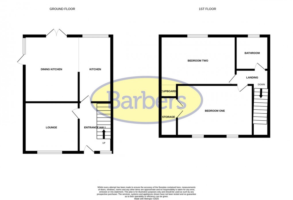 Floorplan for Smallbrook Road, Whitchurch
