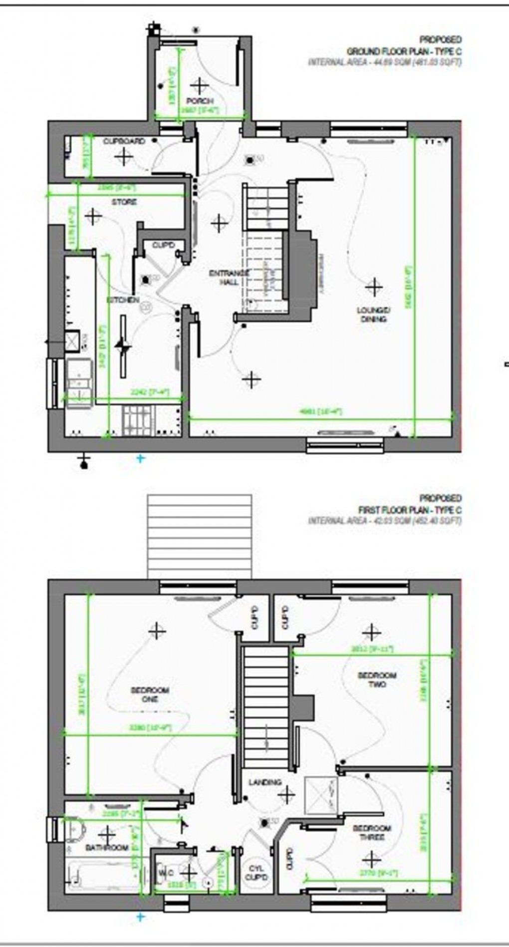 Floorplan for Boscobel Road, Tern Hill, Market Drayton