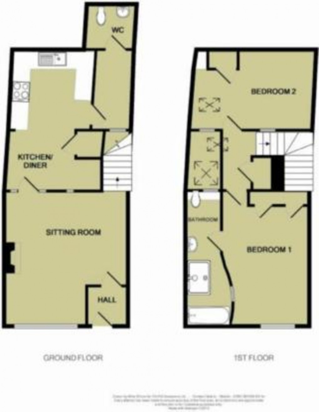 Floorplan for Weston Under Redcastle, Shrewsbury