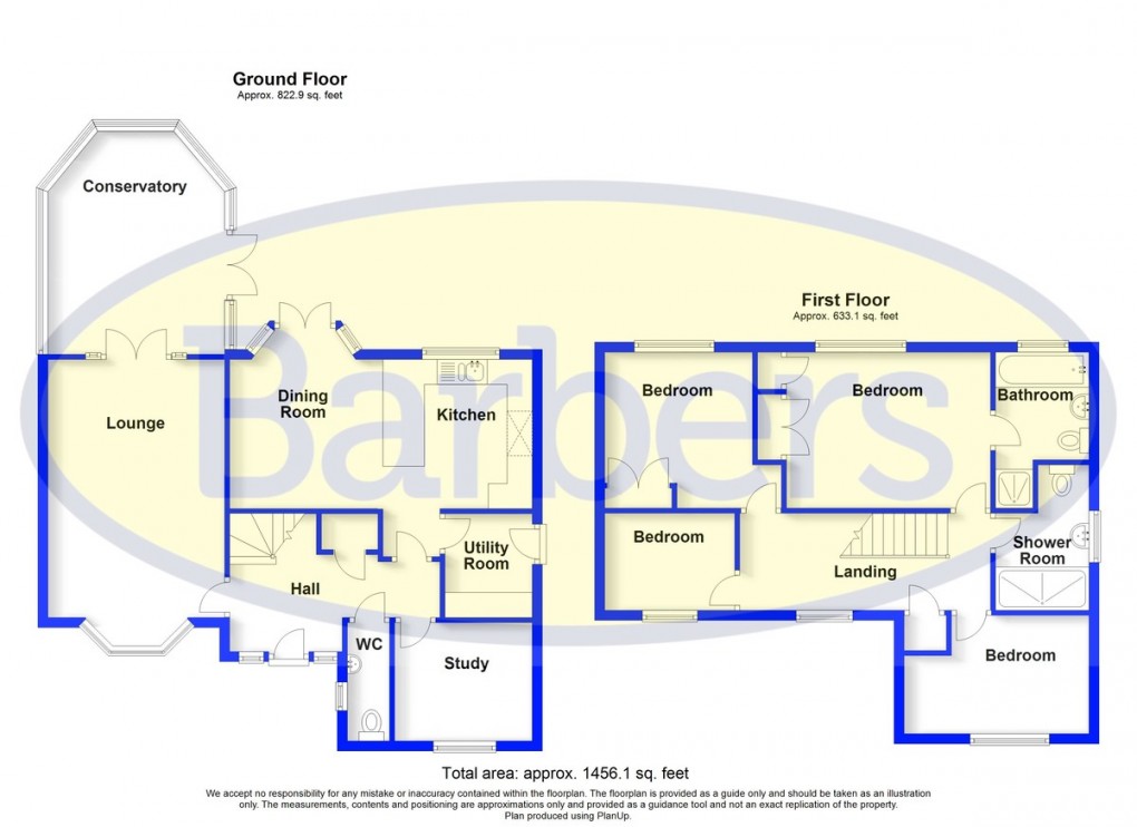 Floorplan for Burntwood View, Loggerheads, Market Drayton