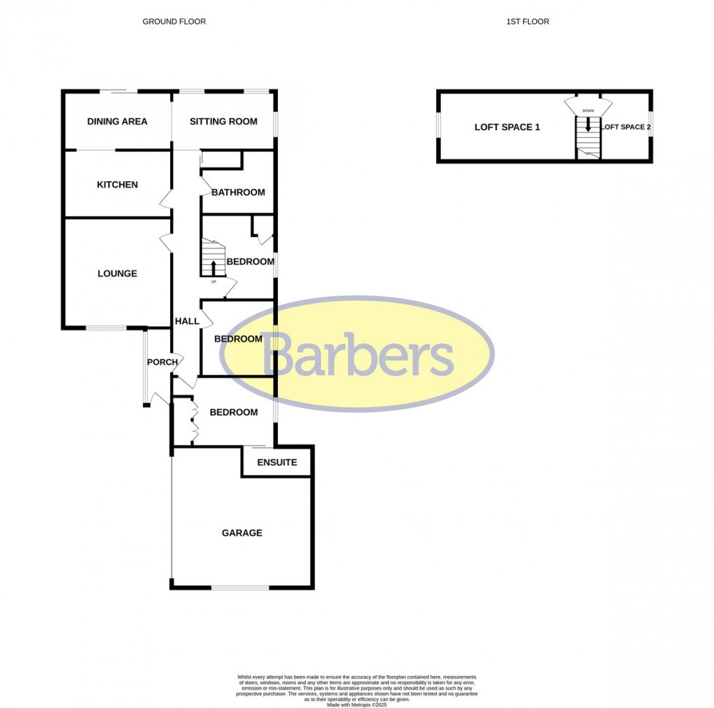 Floorplan for Hollinwood, Whixall