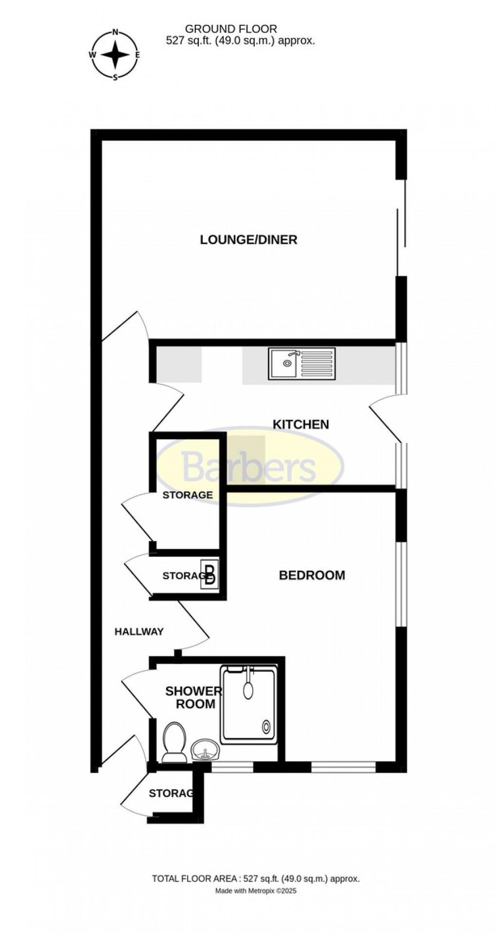 Floorplan for Cheltenham Court, Leegomery