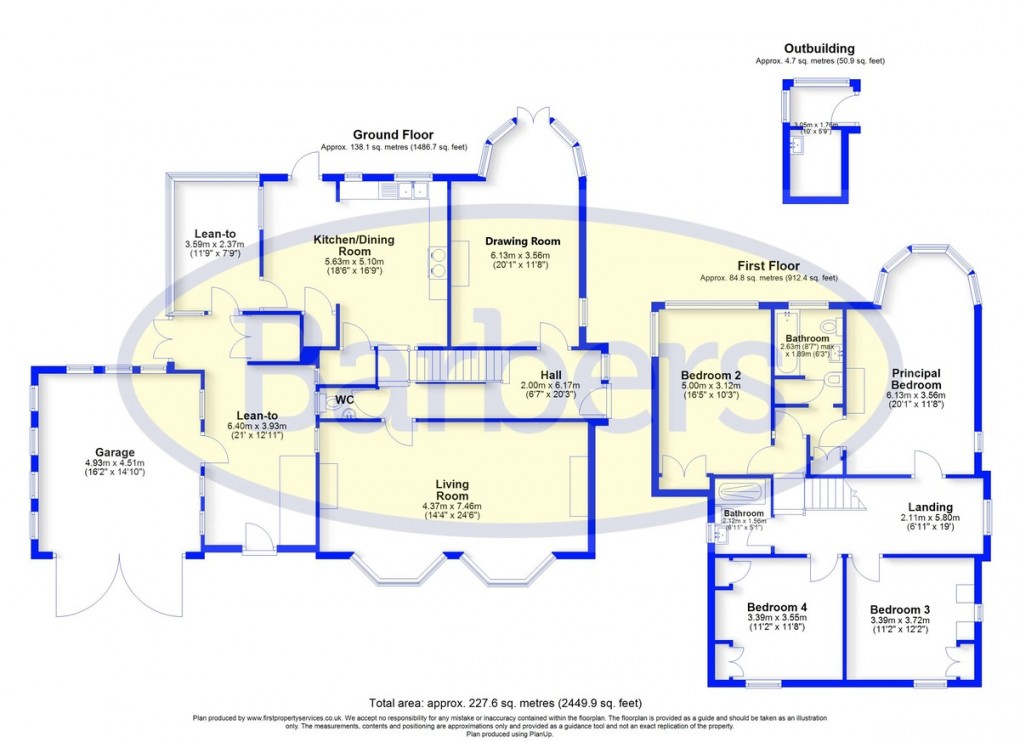 Floorplan for Ashley, Market Drayton