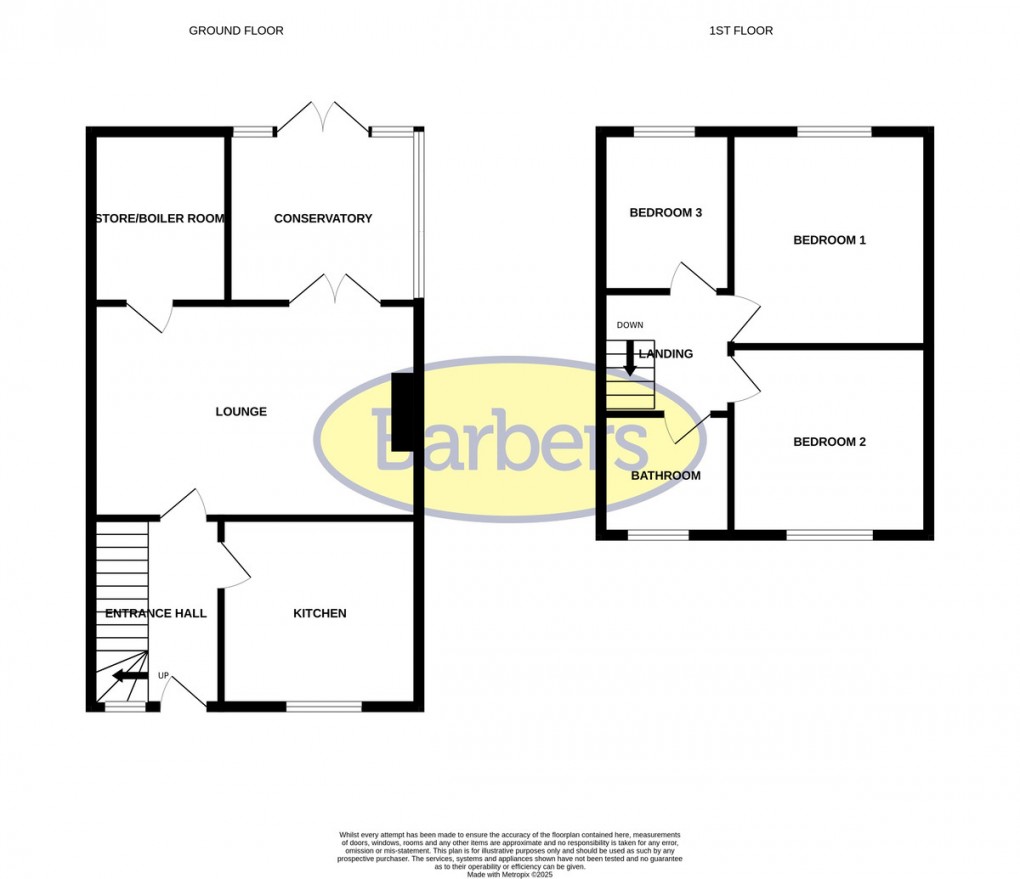 Floorplan for Mill Street, Prees, Whitchurch