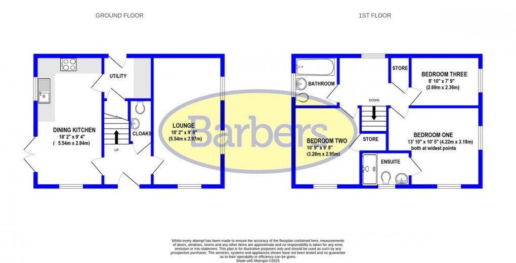 Floorplan for Thomas Blakemore Way, Telford