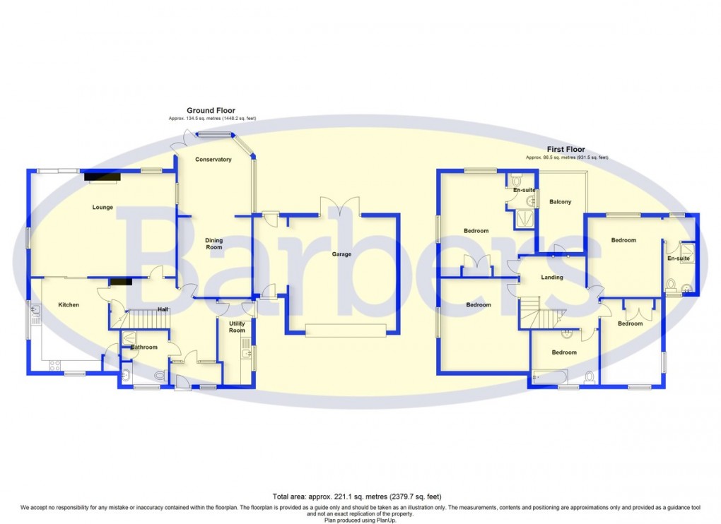 Floorplan for Station Road, Hodnet, Market Drayton