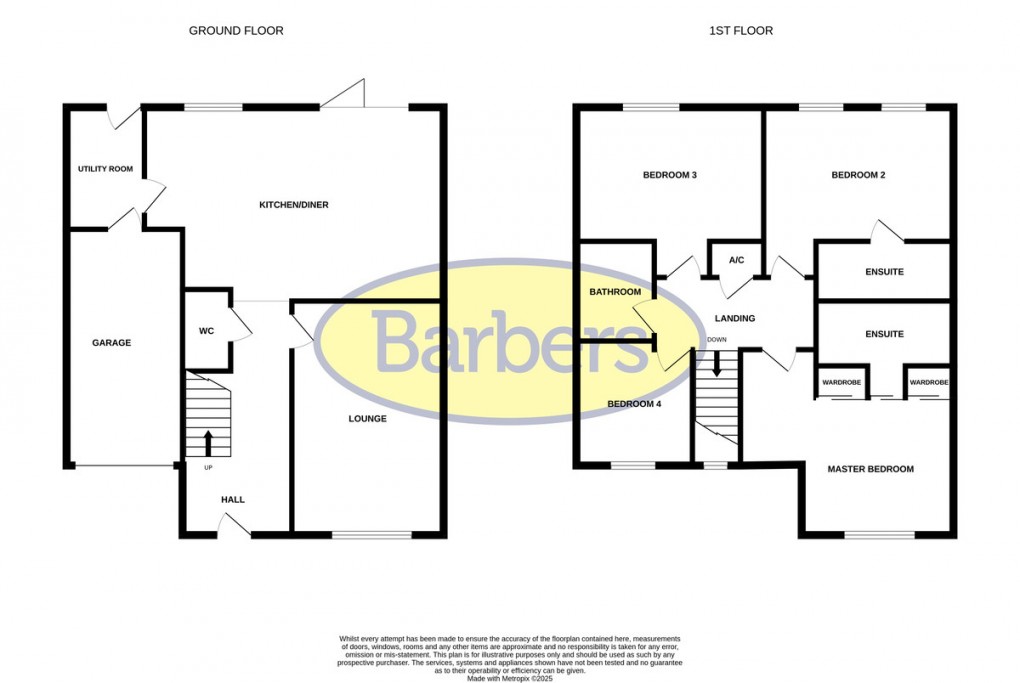 Floorplan for Sandy Lane, Aston, Nantwich