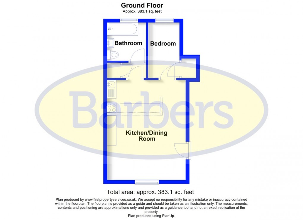 Floorplan for St Marys Street, Whitchurch, Shropshire