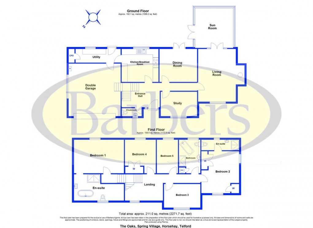 Floorplan for The Oaks, Spring Village
