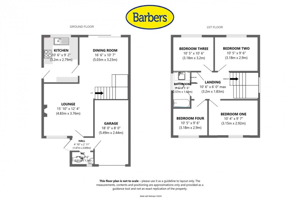 Floorplan for Country Meadows, Market Drayton