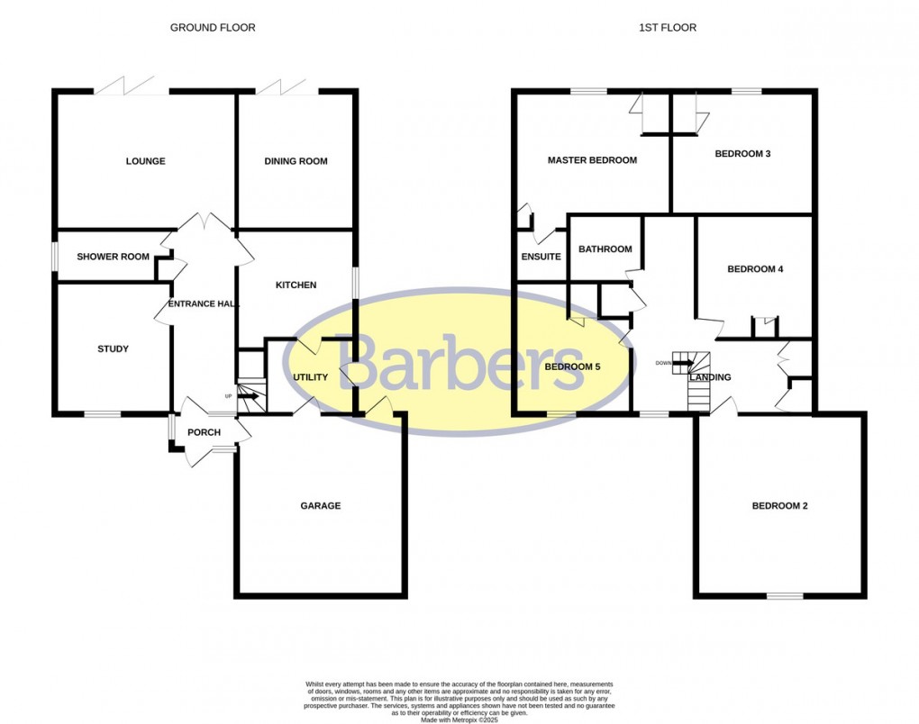 Floorplan for Mile Bank, Whitchurch