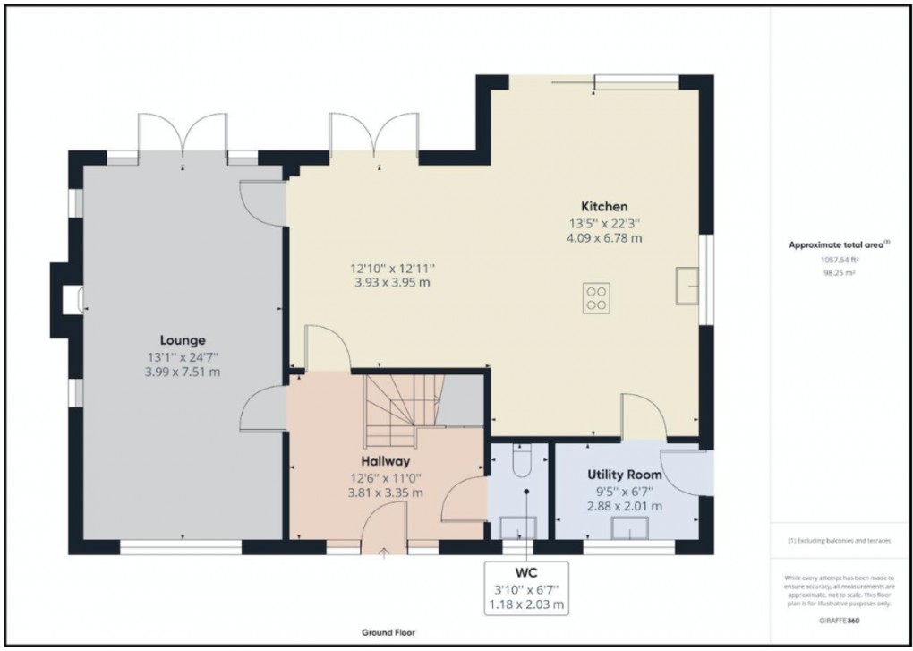 Floorplan for Poplar Close, Longford, Market Drayton