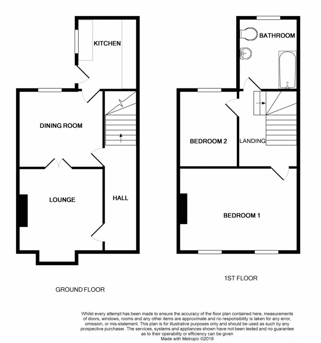 Floorplan for Egerton Road, Whitchurch