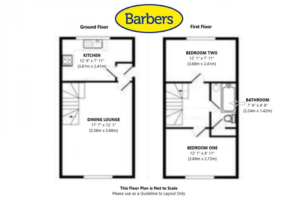 Floorplan for Shrewsbury Road, Market Drayton