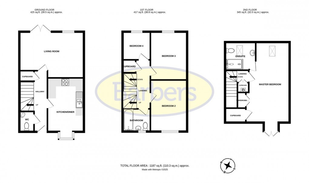 Floorplan for Newdale Halt, Lawley