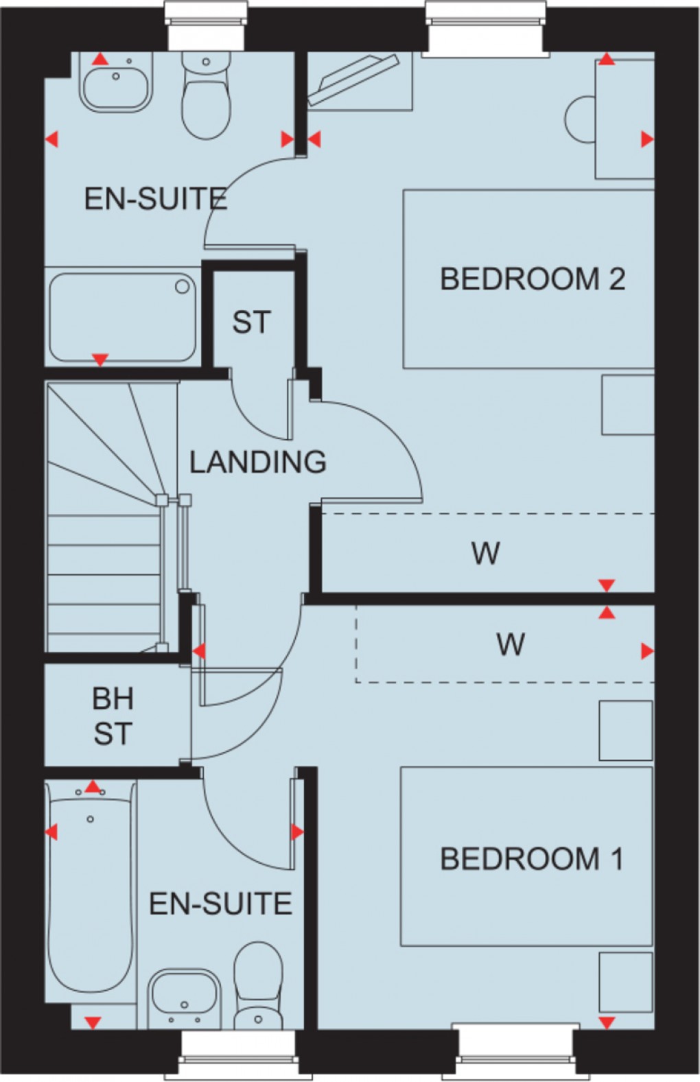 Floorplan for Clockmakers, Tilstock Road, Whitchurch
