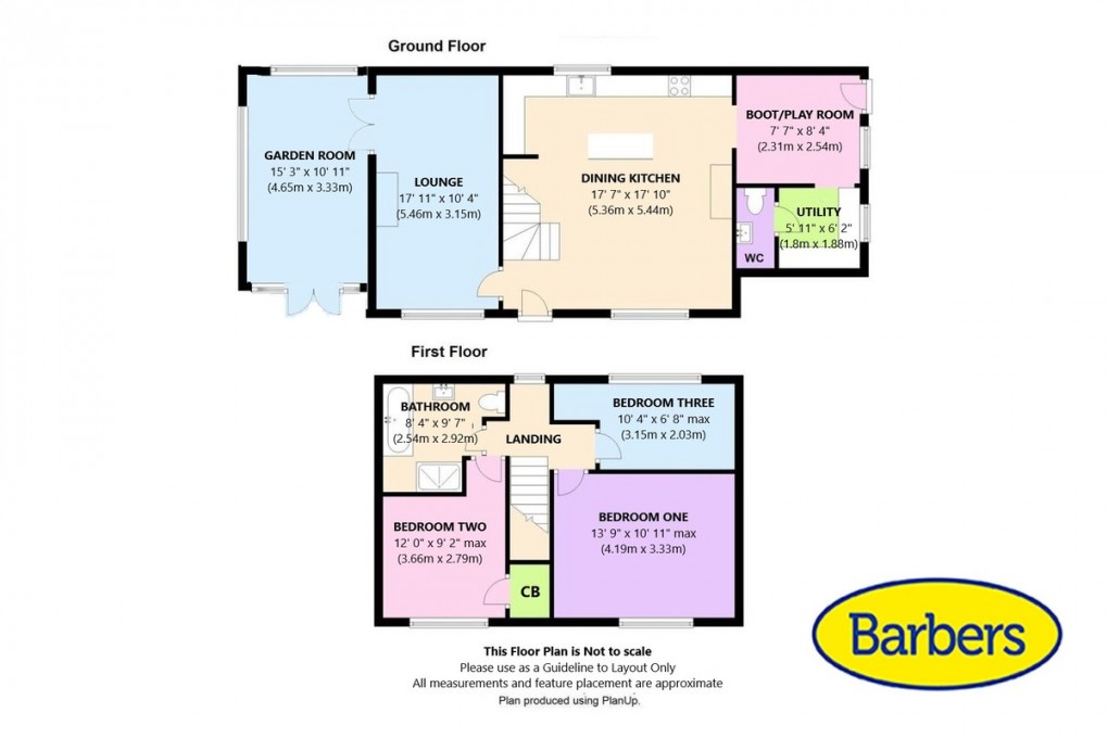 Floorplan for Station Road, Hodnet