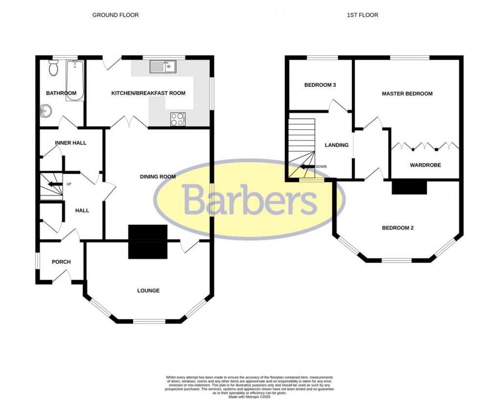 Floorplan for Tilstock, Whitchurch