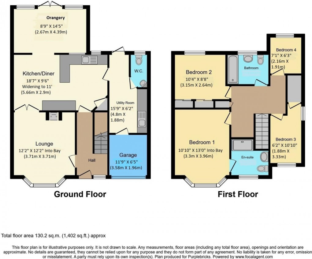 Floorplan for Newport Road, Edgmond