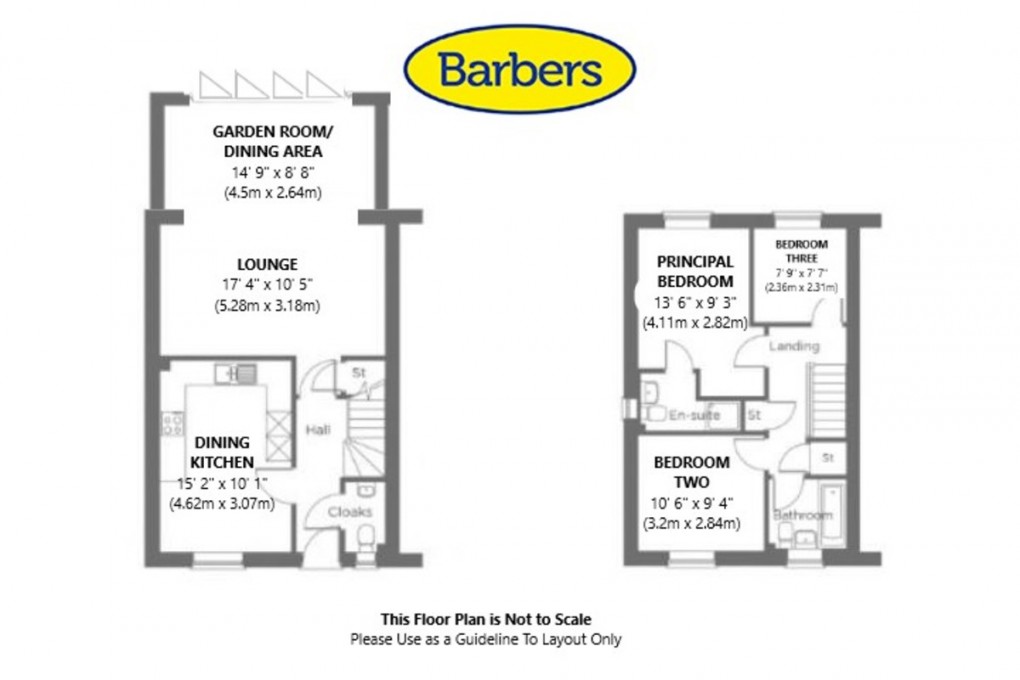 Floorplan for Leighton View, Loggerheads