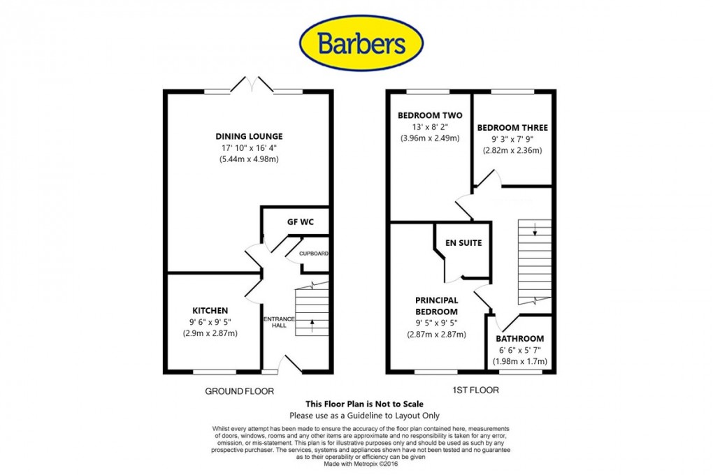 Floorplan for Garden City, Tern Hill, Shropshire