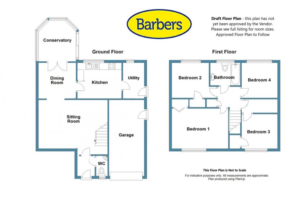 Floorplan for Berrisford Close, Market Drayton