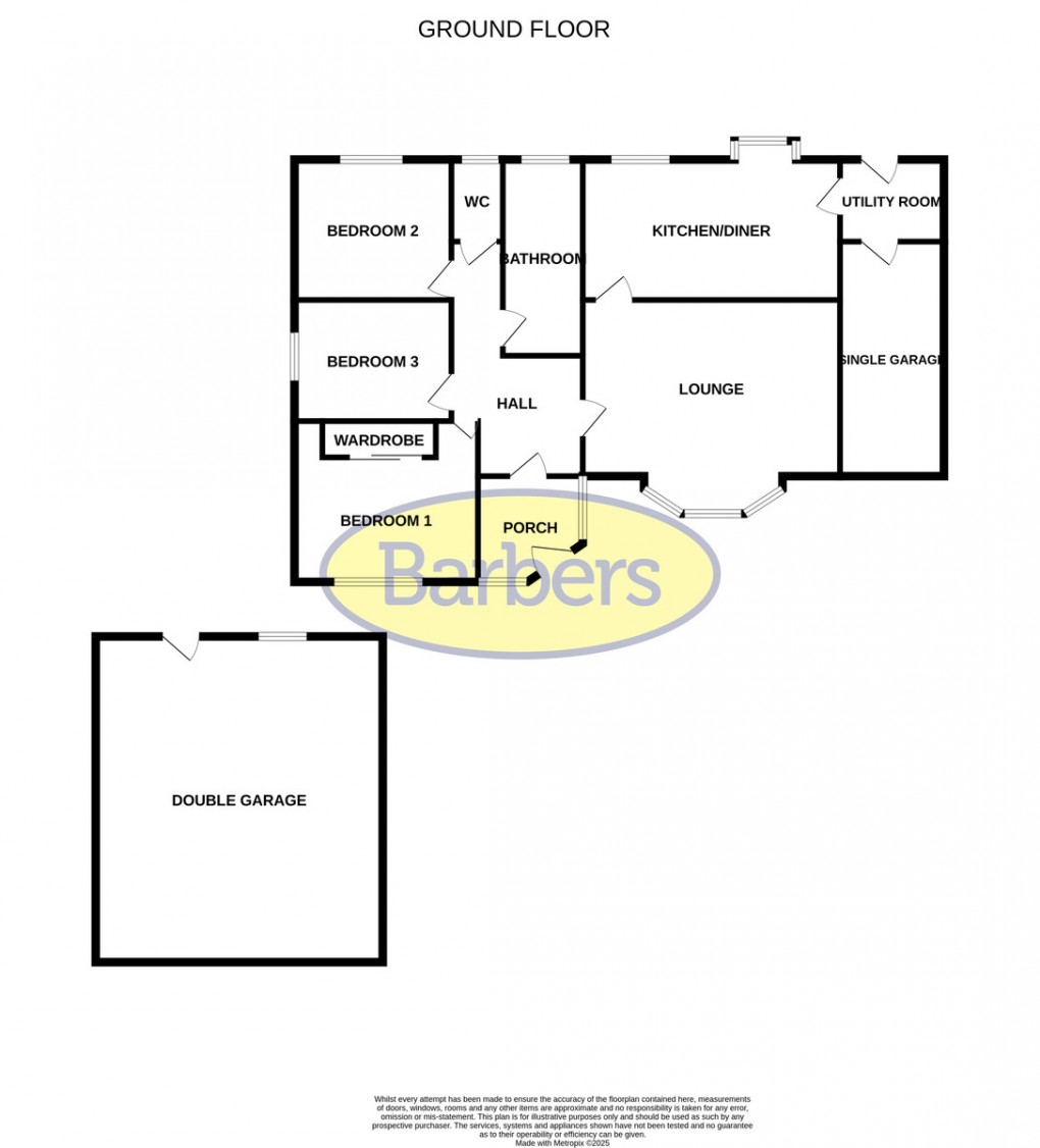 Floorplan for Manor House Lane, Higher Heath, Whitchurch