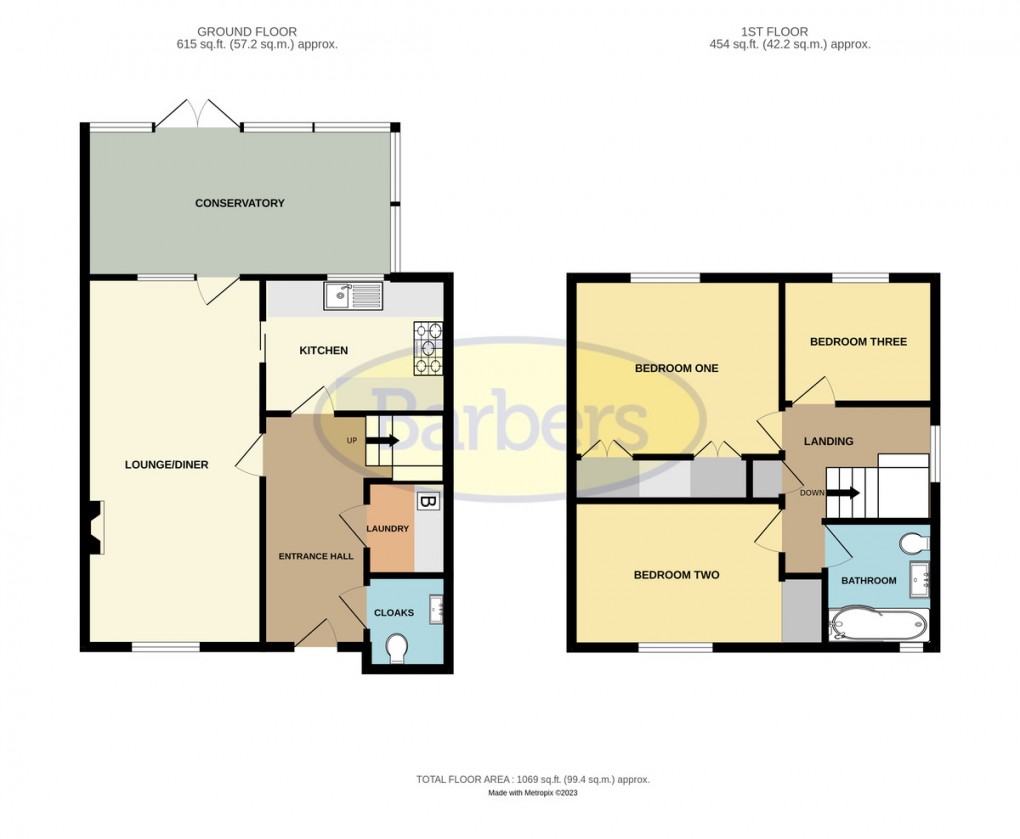 Floorplan for Juniper Drive, Trench, Telford, TF2 6SJ