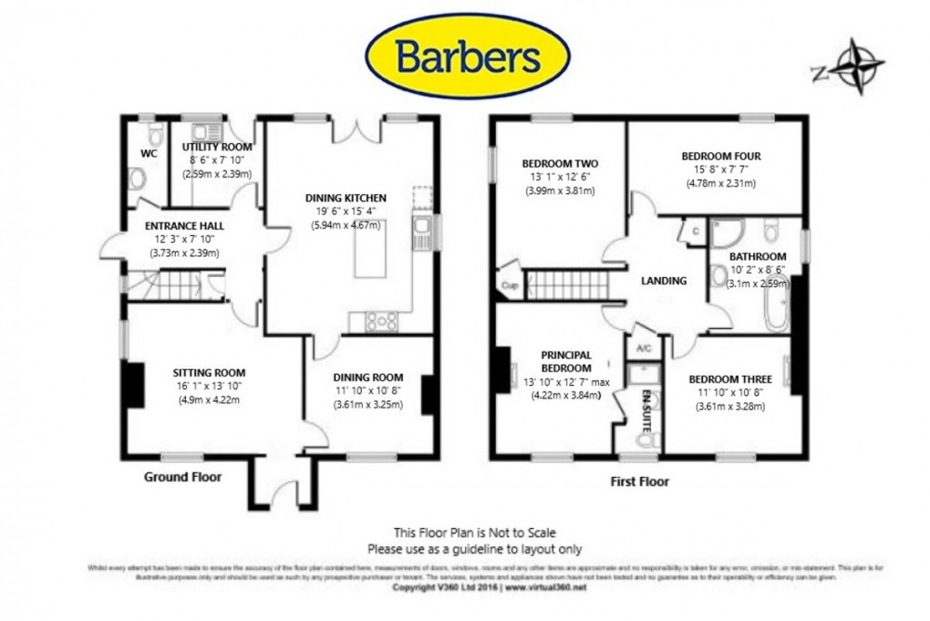 Floorplan for Hazels Road, Shawbury, Shrewsbury