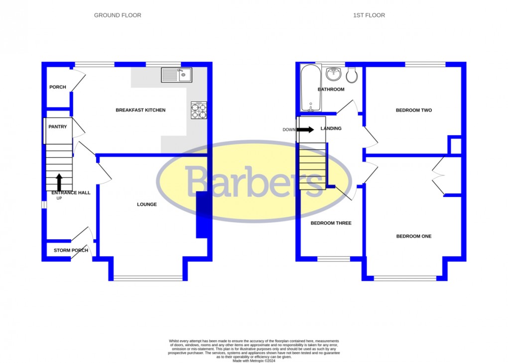 Floorplan for Dalelands Estate, Market Drayton