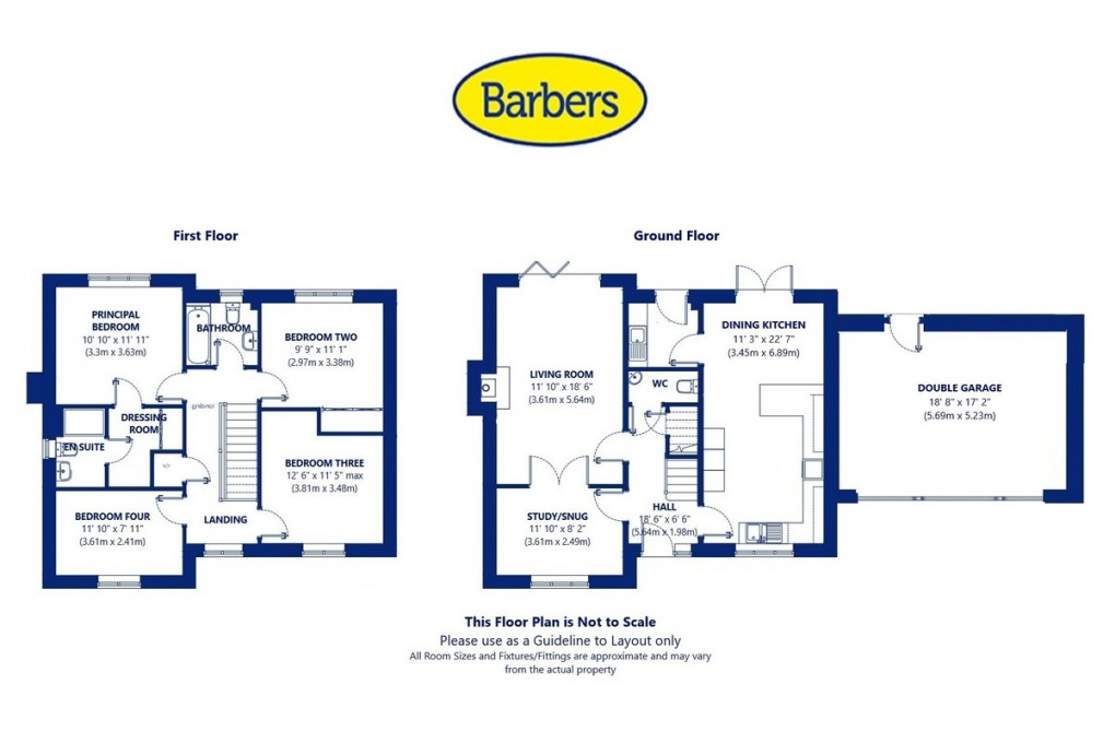 Floorplan for Montgomery Way, Hodnet