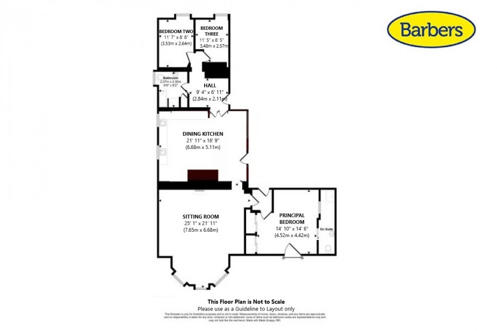 Floorplan for Styche, Market Drayton