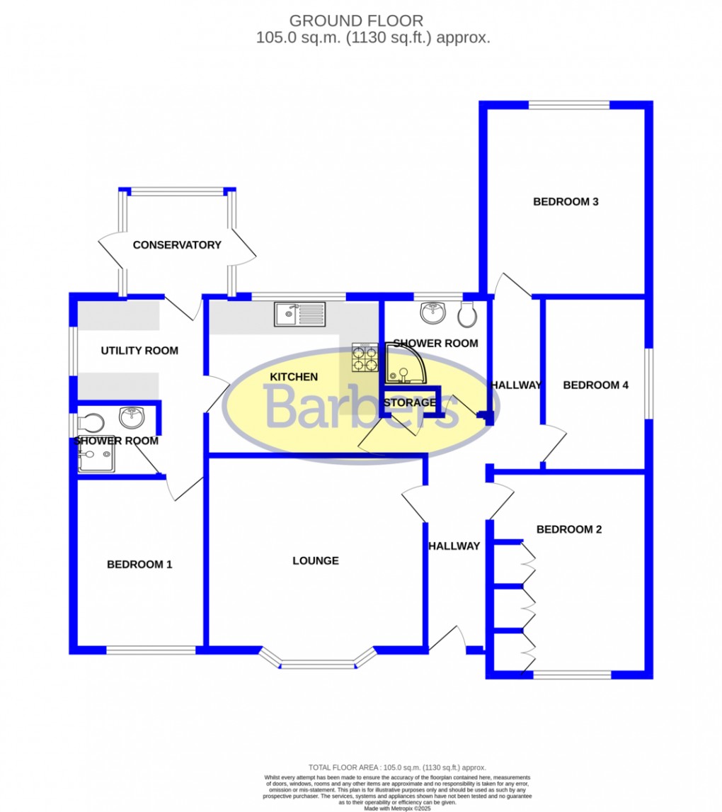 Floorplan for Nantwich Road, Wrenbury, Nantwich