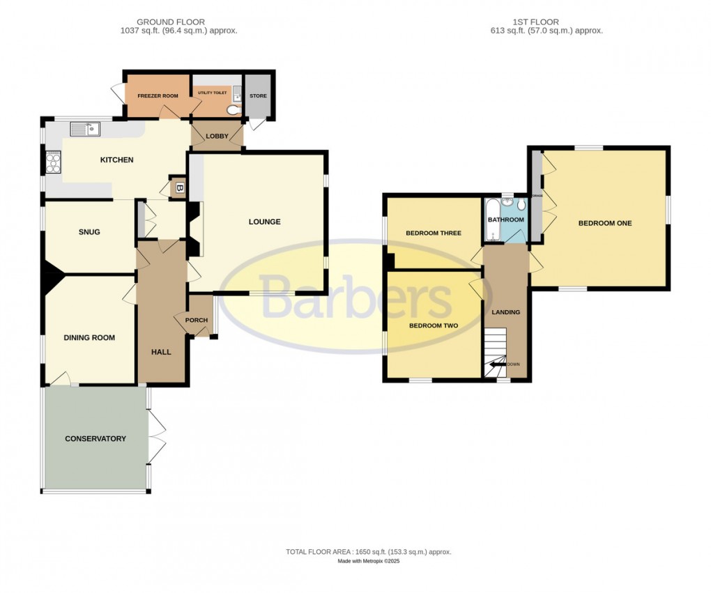 Floorplan for Shrewsbury Road, High Ercall, Telford, Shropshire, TF6 6AE.