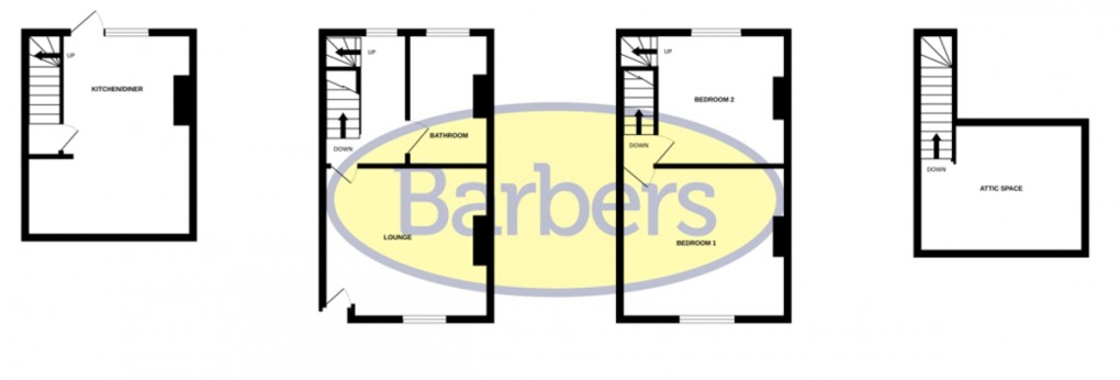 Floorplan for Smallbrook Road, Whitchurch