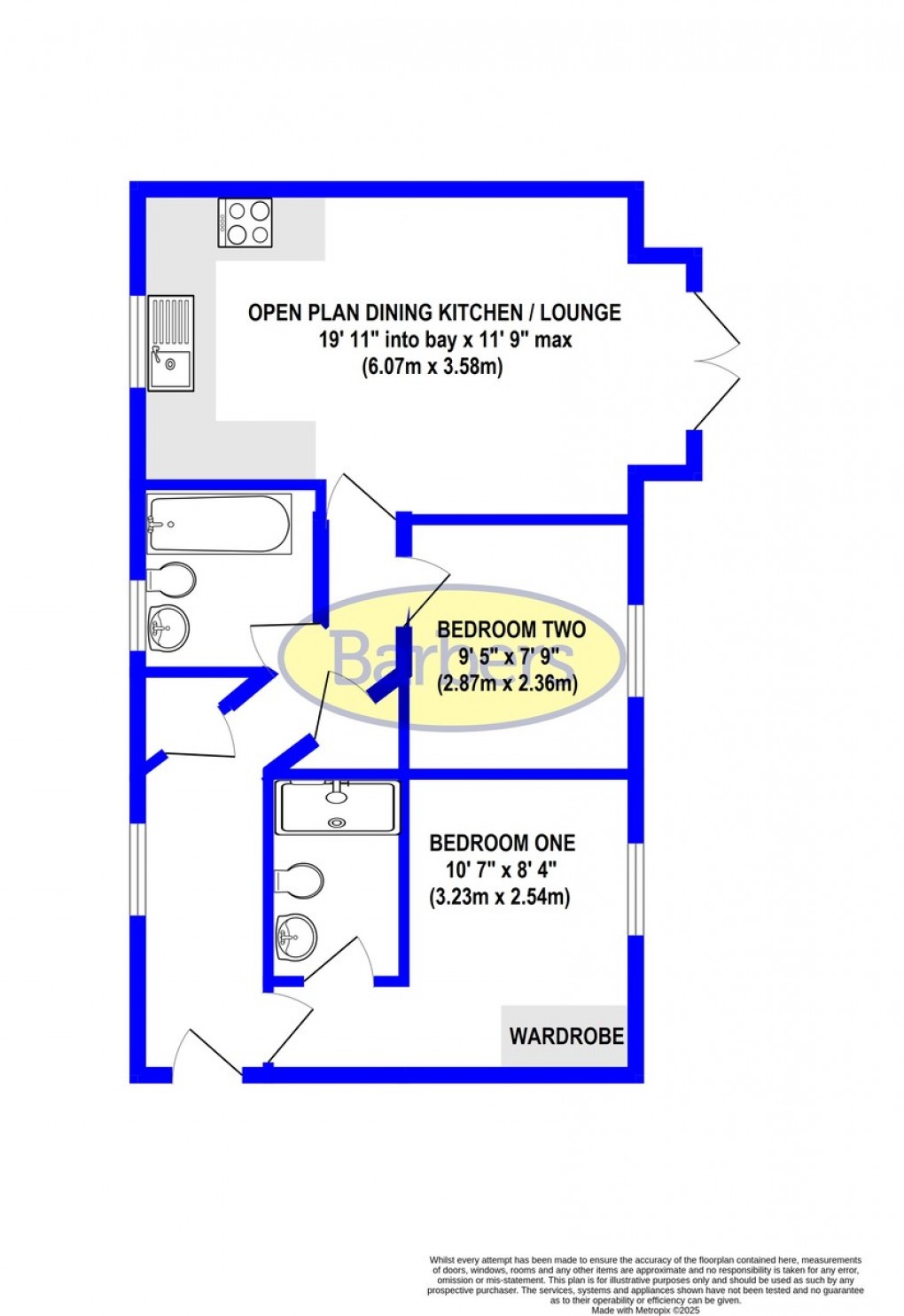 Floorplan for Samuel Armstong Way, Crewe, Cheshire