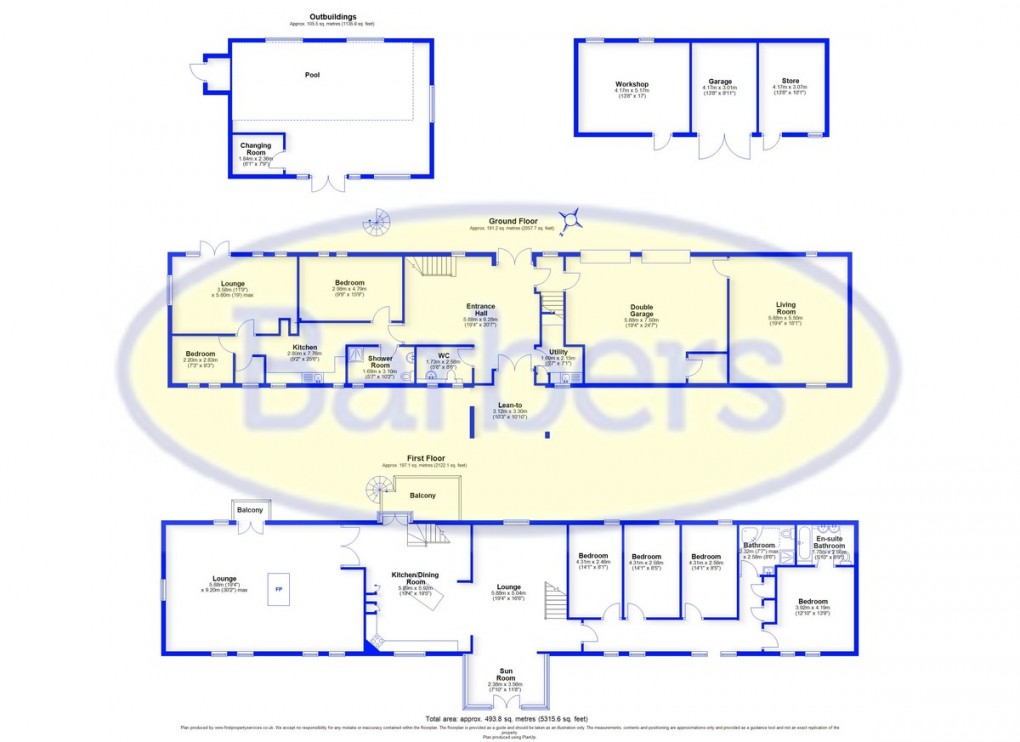 Floorplan for Ightfield, Whitchurch